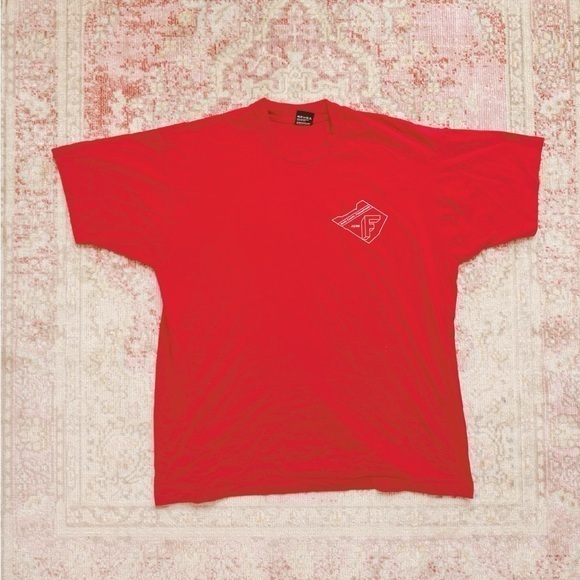 Screen Stars Other - Screen Stars Best, Vintage Oversized Dark Pink T-Shirt